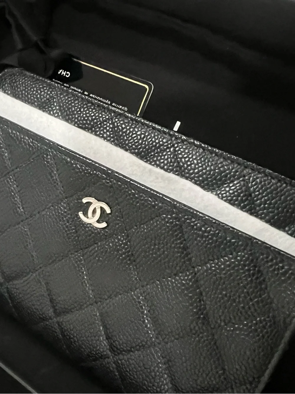 Chanel Classic Caviar WOC Crossbody